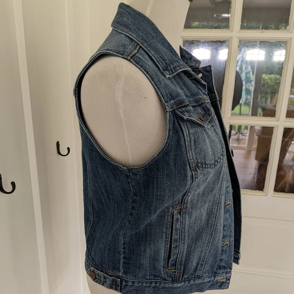 Loft denim vest - Picture 6 of 10
